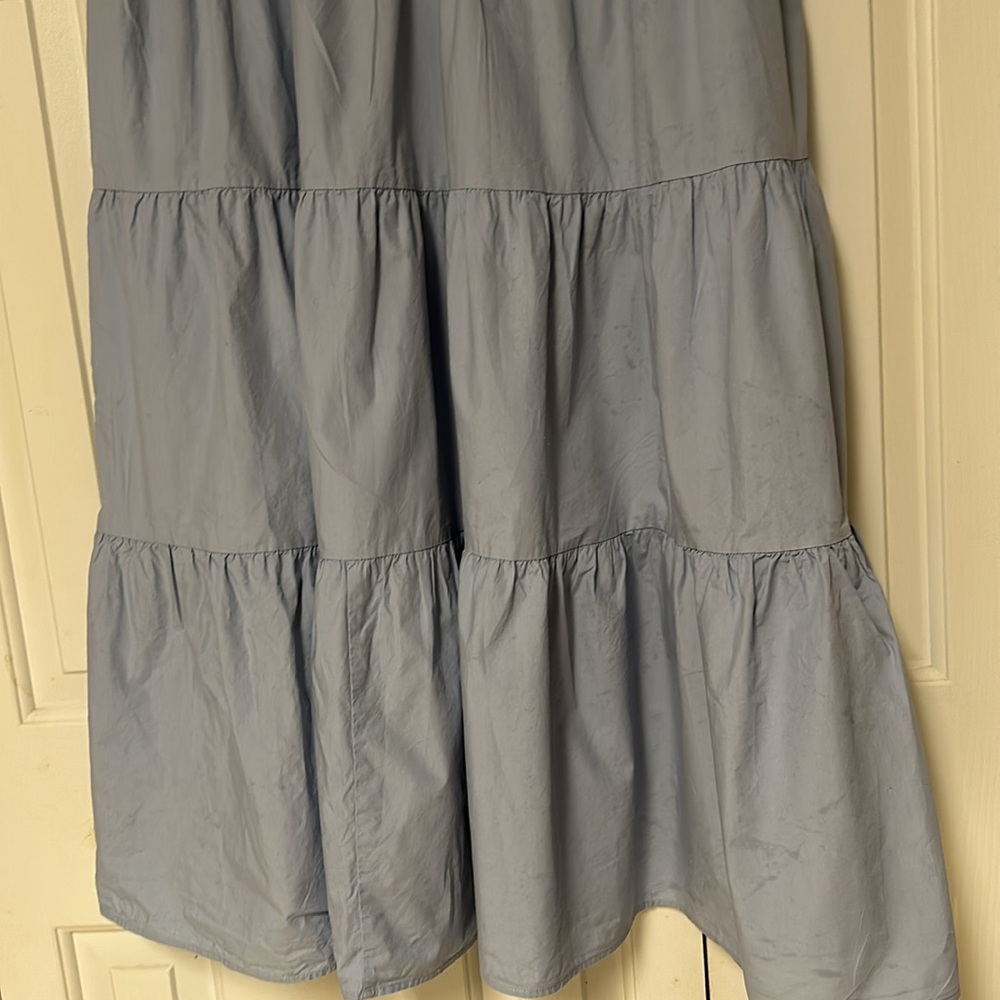 Who what wear blue XXL button front dress - Picture 5 of 7